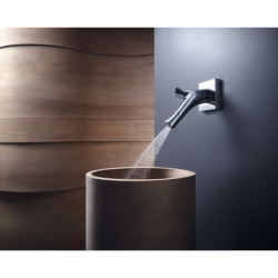 2-uchwytowa bateria umywalkowa z wylewką 187 mm, ścienna, podtynkowa Chrom Starck Organic AXOR 12015000