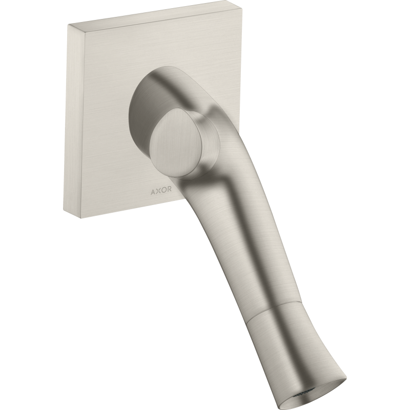 2-uchwytowa bateria umywalkowa z wylewką 187 mm, ścienna, podtynkowa Stal Szlachetna Optyczna Starck Organic AXOR 12015800