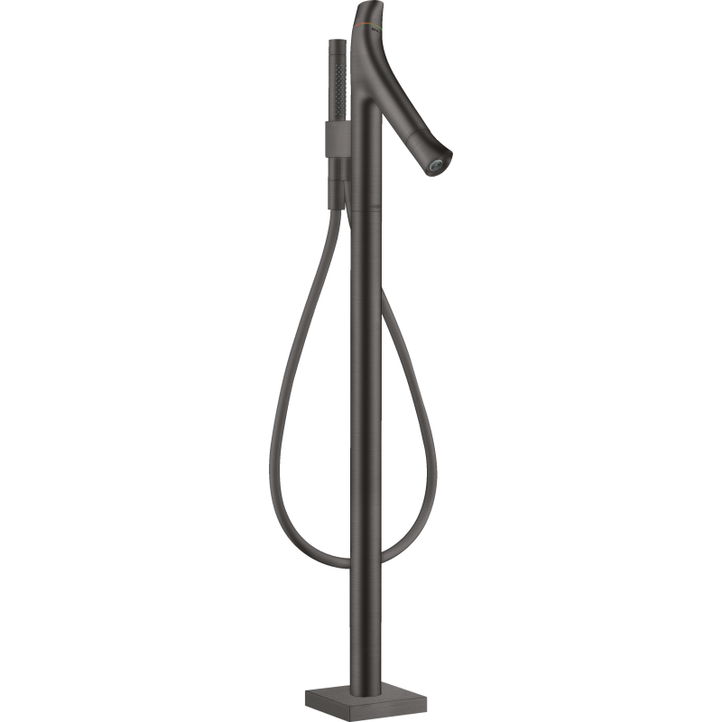 Bateria wannowa, termostatyczna, wolnostojąca Czarny Chrom Szczotkowany Starck Organic AXOR 12016340