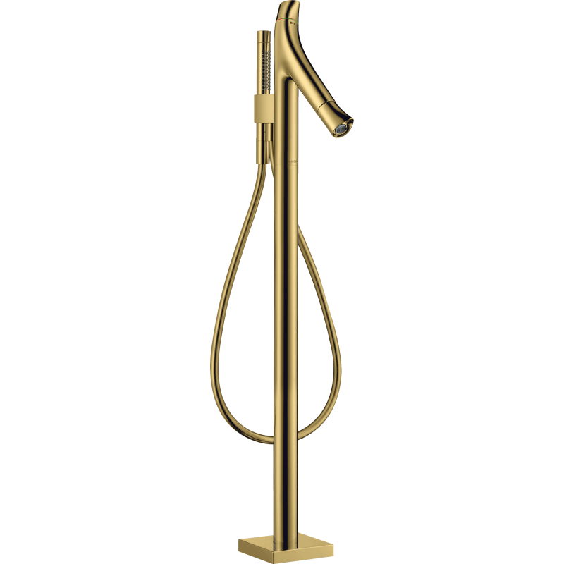Bateria wannowa, termostatyczna, wolnostojąca Złoty Optyczny Polerowany Starck Organic AXOR 12016990