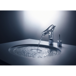 2-otworowa bateria umywalkowa 110 z niezamykanym kompletem odpływowym Chrom Starck V AXOR 12115000