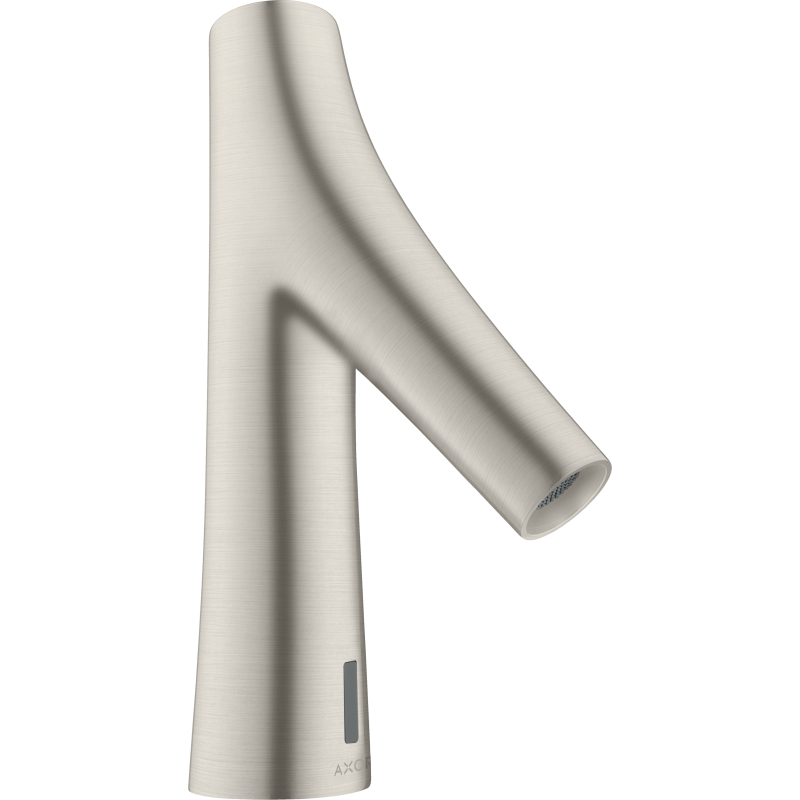 Elektroniczna bateria umywalkowa z regulacją temperatury, zasilana baterią Stal Szlachetna Optyczna Starck Organic AXOR 12172800