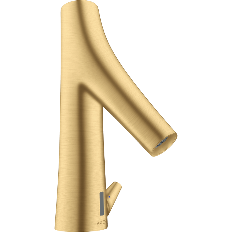 Elek. Bateria umyw. z regulacją temperatury, zasilana z sieci 230 V Złoty Optyczny Szczotkowany Starck Organic AXOR 12173250