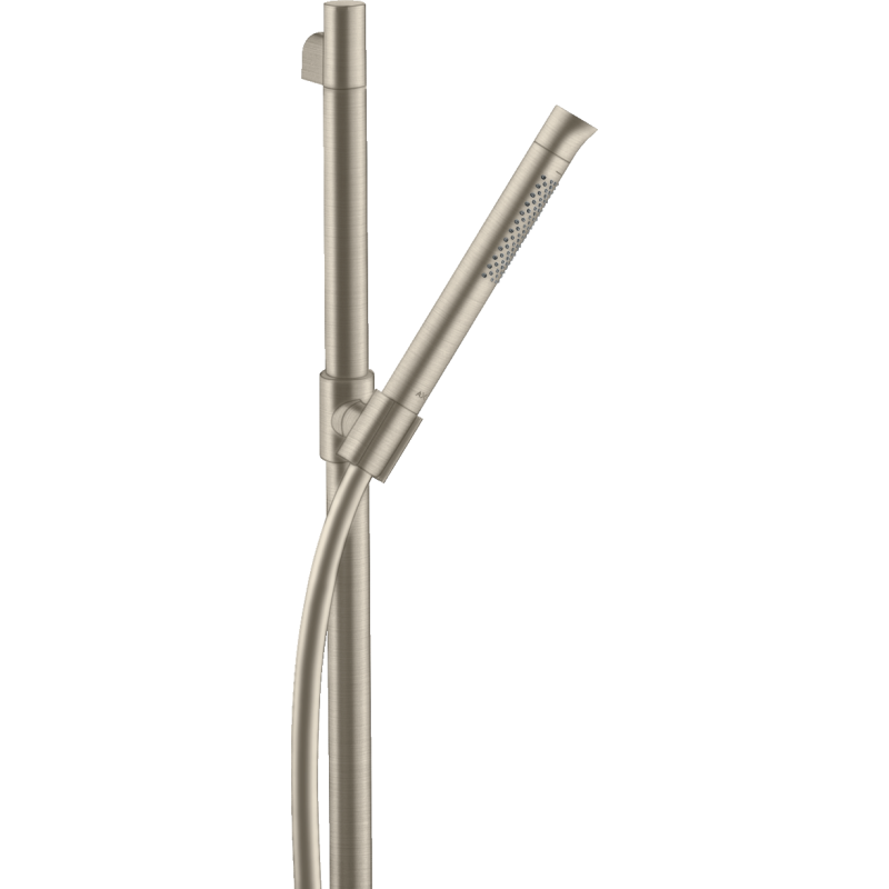 Zestaw prysznicowy 0,90 m z główką prysznicową 2jet, Slim Nikiel Szczotkowany Starck Organic AXOR 12231820