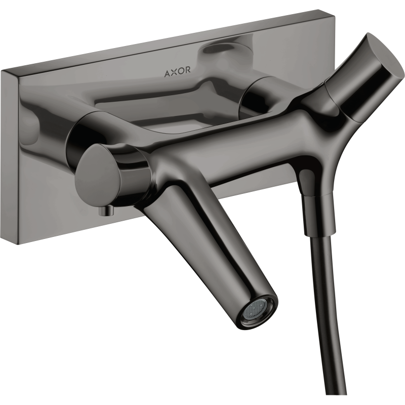 Bateria wannowa, termostatyczna, natynkowa Czarny Chrom Polerowany Starck Organic AXOR 12410330