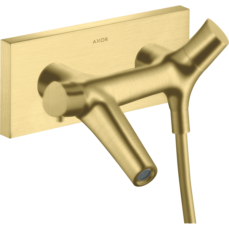 Bateria wannowa, termostatyczna, natynkowa Mosiądz Szczotkowany Starck Organic AXOR 12410950