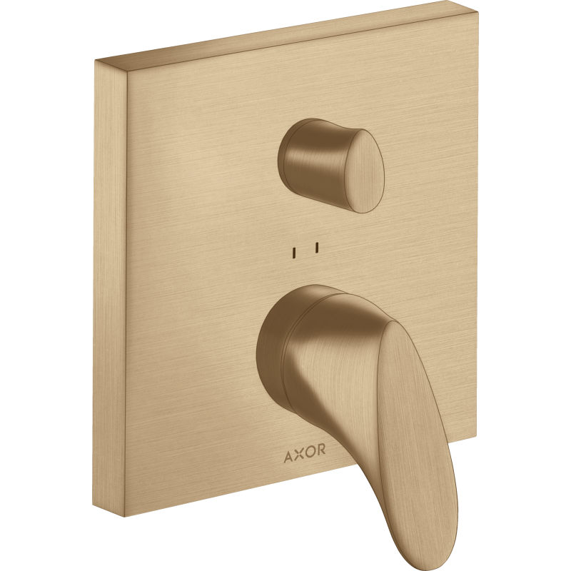 Jednouchwytowa bateria wannowa, podtynkowa Brąz Szczotkowany Starck Organic AXOR 12415140