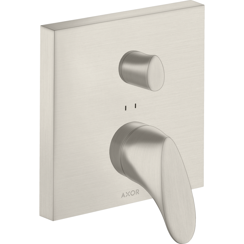 Jednouchwytowa bateria wannowa, podtynkowa Stal Szlachetna Optyczna Starck Organic AXOR 12415800