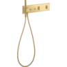 Moduł termostatyczny 470/110 do 2 odbiorników, podtynkowy Złoty Optyczny Szczotkowany ShowerComposition AXOR 12571250