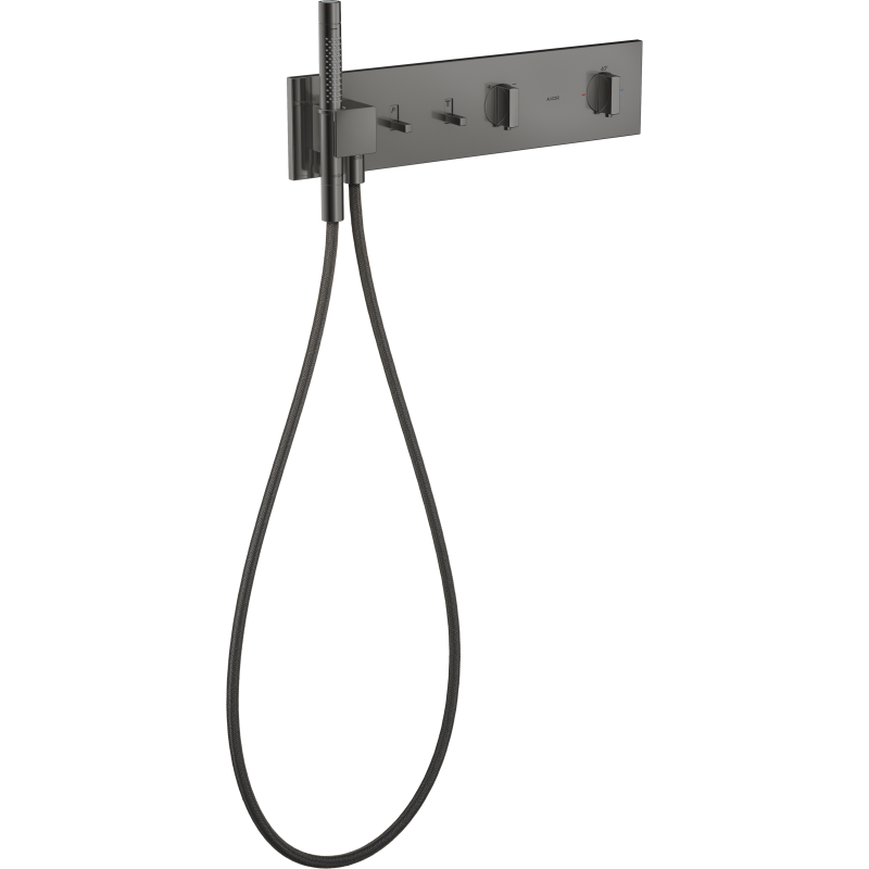 Moduł termostatyczny 470/110 do 2 odbiorników, podtynkowy Czarny Chrom Polerowany ShowerComposition AXOR 12571330