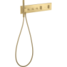 Moduł termostatyczny 540/110 do 3 odbiorników, podtynkowy Złoty Optyczny Szczotkowany ShowerComposition AXOR 12572250