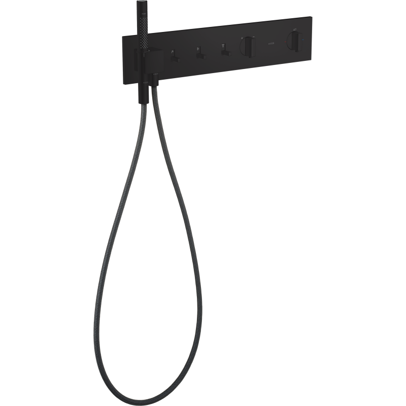 Moduł termostatyczny 540/110 do 3 odbiorników, podtynkowy Czarny Matowy ShowerComposition AXOR 12572670