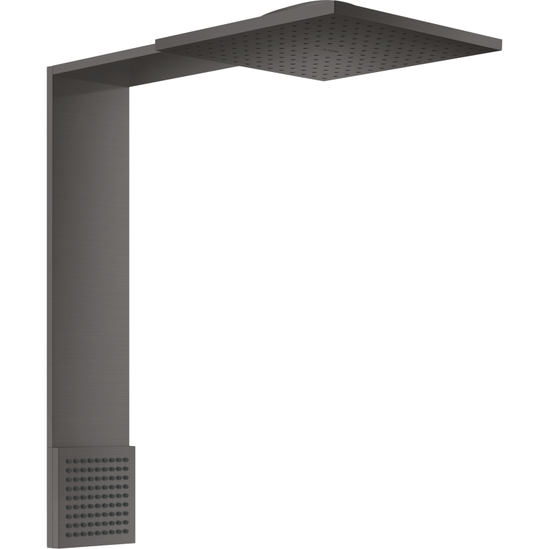 Moduł głowicy prysznicowej 250/250 2jet z prysznicem na ramiona Czarny Chrom Szczotkowany ShowerComposition AXOR 12594340