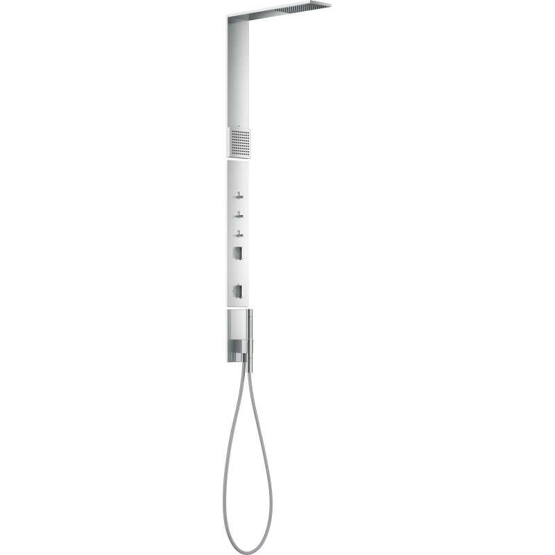 Panel prysznic termo., z głowicą prysznic 110/220 1jet, podtynkowy Chrom ShowerComposition AXOR 12595000