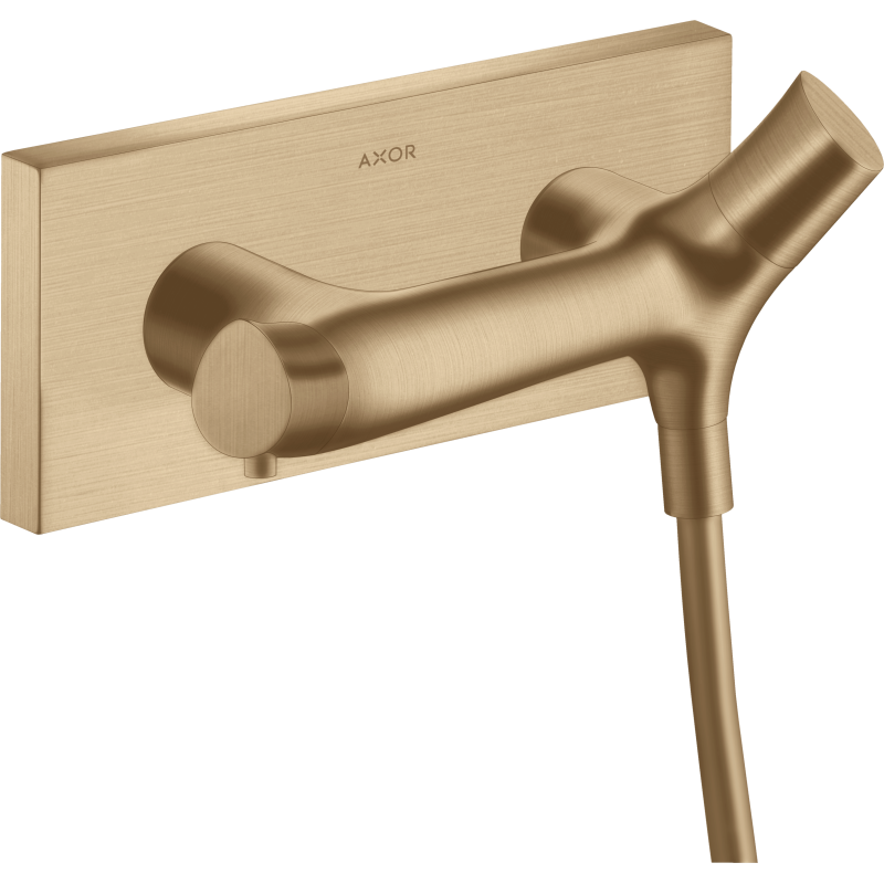 Bateria prysznicowa, termostatyczna, natynkowa Brąz Szczotkowany Starck Organic AXOR 12602140