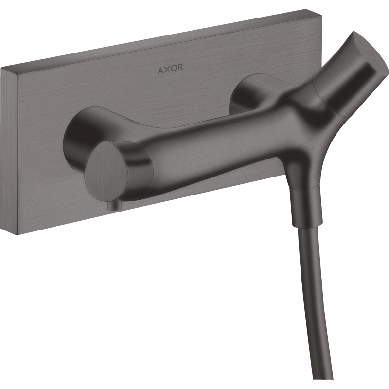 Bateria prysznicowa, termostatyczna, natynkowa Czarny Chrom Szczotkowany Starck Organic AXOR 12602340
