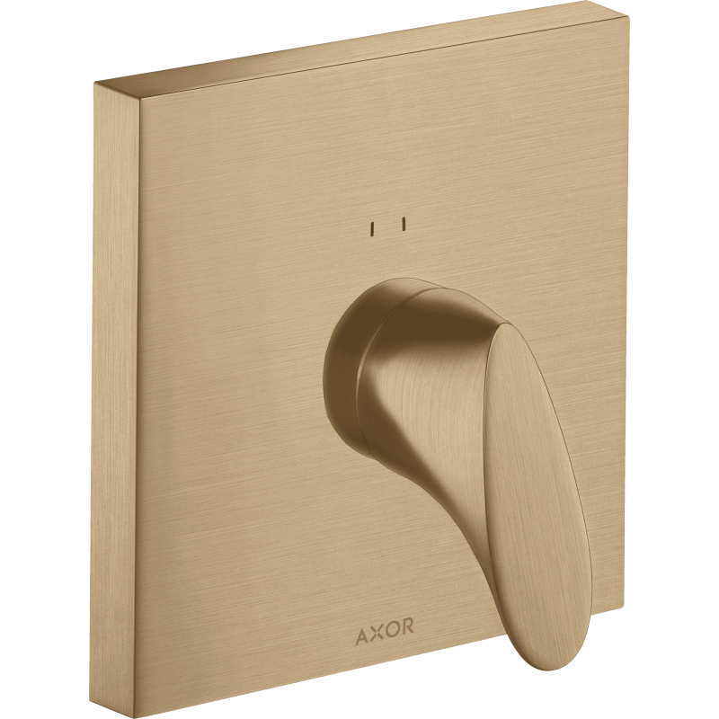Jednouchwytowa bateria prysznicowa, podtynkowa Brąz Szczotkowany Starck Organic AXOR 12605140
