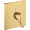 Jednouchwytowa bateria prysznicowa, podtynkowa Złoty Optyczny Szczotkowany Starck Organic AXOR 12605250