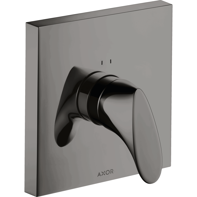 Jednouchwytowa bateria prysznicowa, podtynkowa Czarny Chrom Polerowany Starck Organic AXOR 12605330