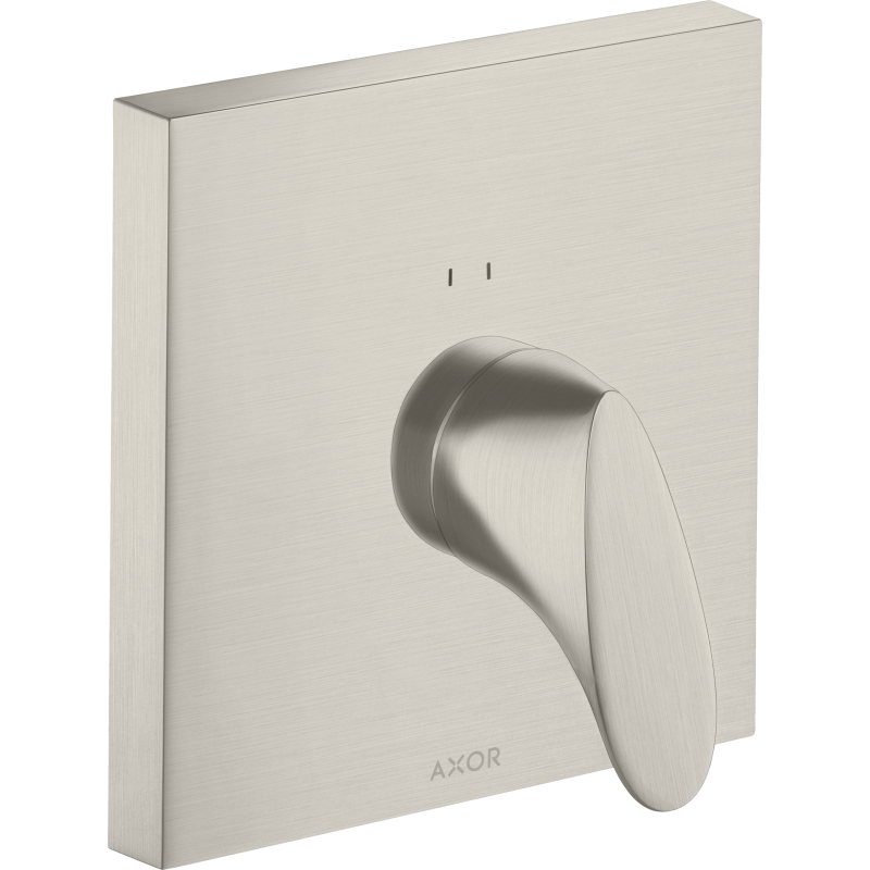 Jednouchwytowa bateria prysznicowa, podtynkowa Stal Szlachetna Optyczna Starck Organic AXOR 12605800