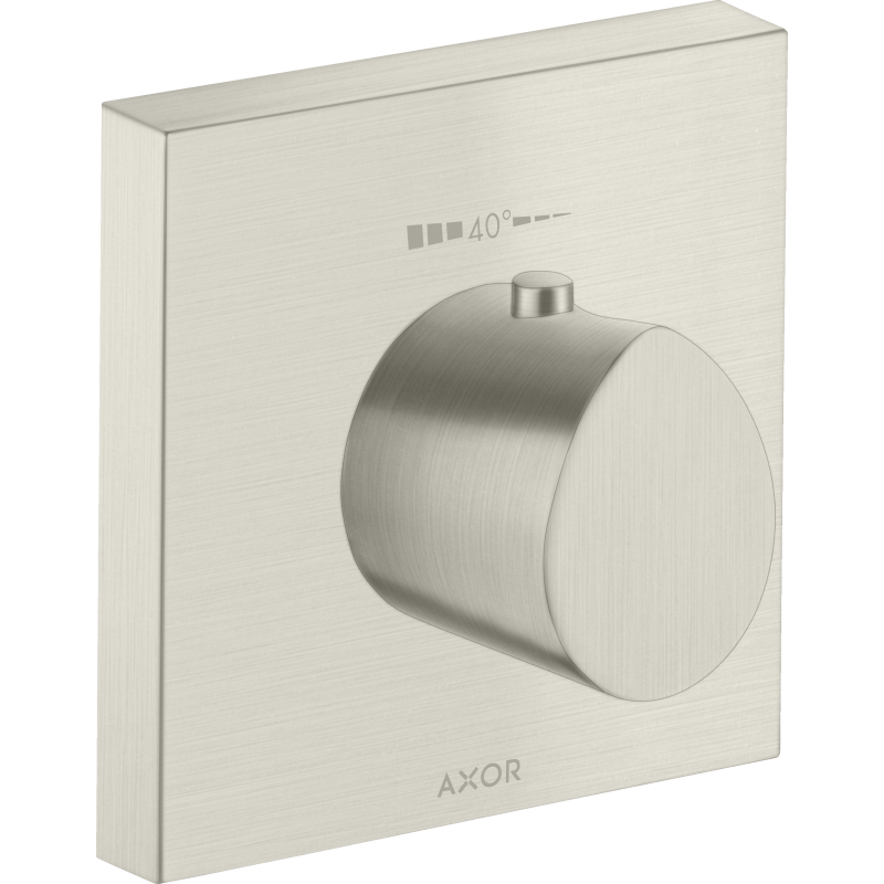 Bateria termostatyczna HighFlow 120/120, podtynkowa Stal Szlachetna Optyczna Starck Organic AXOR 12712800