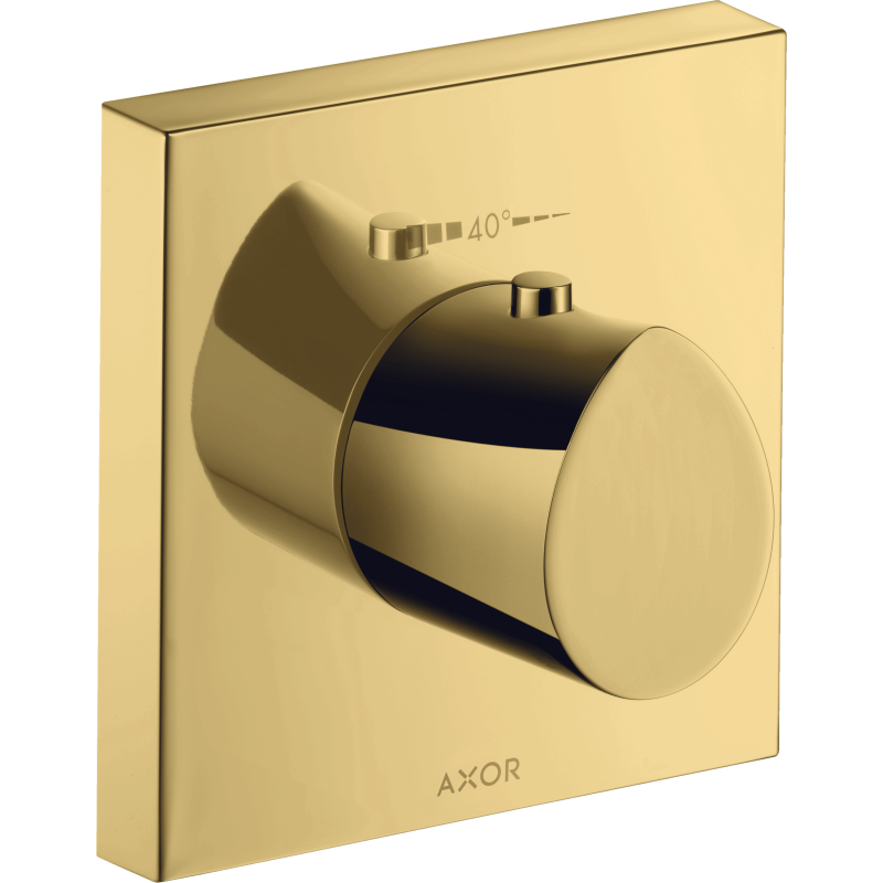 Bateria termostatyczna HighFlow 120/120, podtynkowa Złoty Optyczny Polerowany Starck Organic AXOR 12712990