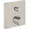Bateria termostatyczna z zaworem odcinającym do 1 odbiornika, podtynkowa Stal Szlachetna Optyczna Starck Organic AXOR 12715800