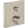 Bateria termostatyczna z zaworem odcinającym do 1 odbiornika, podtynkowa Nikiel Szczotkowany Starck Organic AXOR 12715820