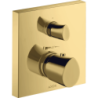 Bateria termostatyczna z zaworem odcinającym do 1 odbiornika, podtynkowa Złoty Optyczny Polerowany Starck Organic AXOR 12715990