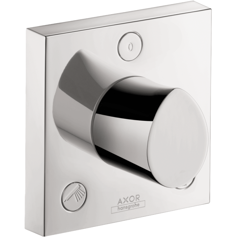 Zawór odcinająco-przełączający Trio/Quattro 120/120, podtynkowy Chrom Starck Organic AXOR 12731000