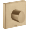 Zawór odcinający 120/120, podtynkowy Brąz Szczotkowany Starck Organic AXOR 12771140