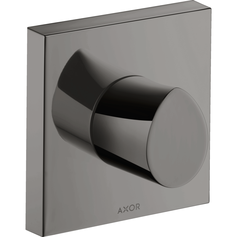 Zawór odcinający 120/120, podtynkowy Czarny Chrom Polerowany Starck Organic AXOR 12771330