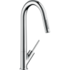 Jednouchwytowa bateria kuchenna 270 z wyciąganą wylewką EcoSmart Chrom Starck AXOR 12800000