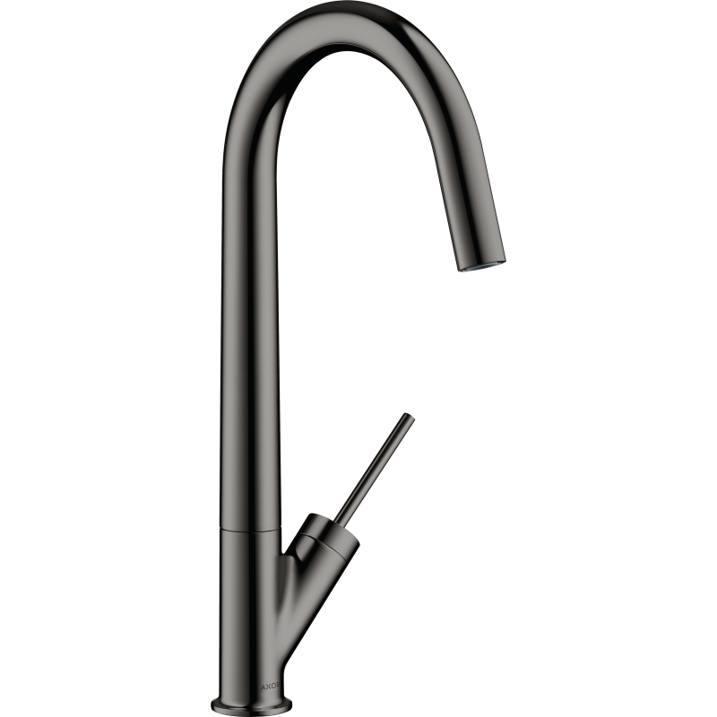 Jednouchwytowa bateria kuchenna 300 z wyciąganą wylewką EcoSmart Czarny Chrom Polerowany Starck AXOR 12801330