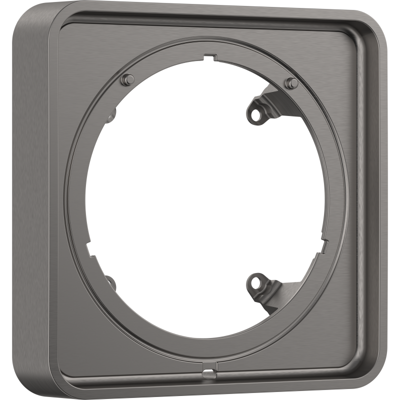 Element przedłużający 22 mm, softsquare Czarny Chrom Szczotkowany ShowerSelect ID AXOR 13643340