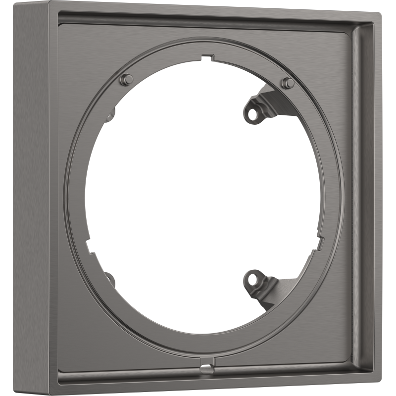 Element przedłużający 22 mm, kwadratowy Czarny Chrom Szczotkowany ShowerSelect ID AXOR 13645340