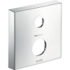 Element przedłużający 2-otworowy, kwadratowy, termostat 1 odbiornik Chrom AXOR 14970000