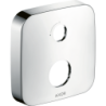 Element przedłużający 2-otworowy, softsquare, termostat 2 odbiorniki Stal Szlachetna Optyczna AXOR 14974800