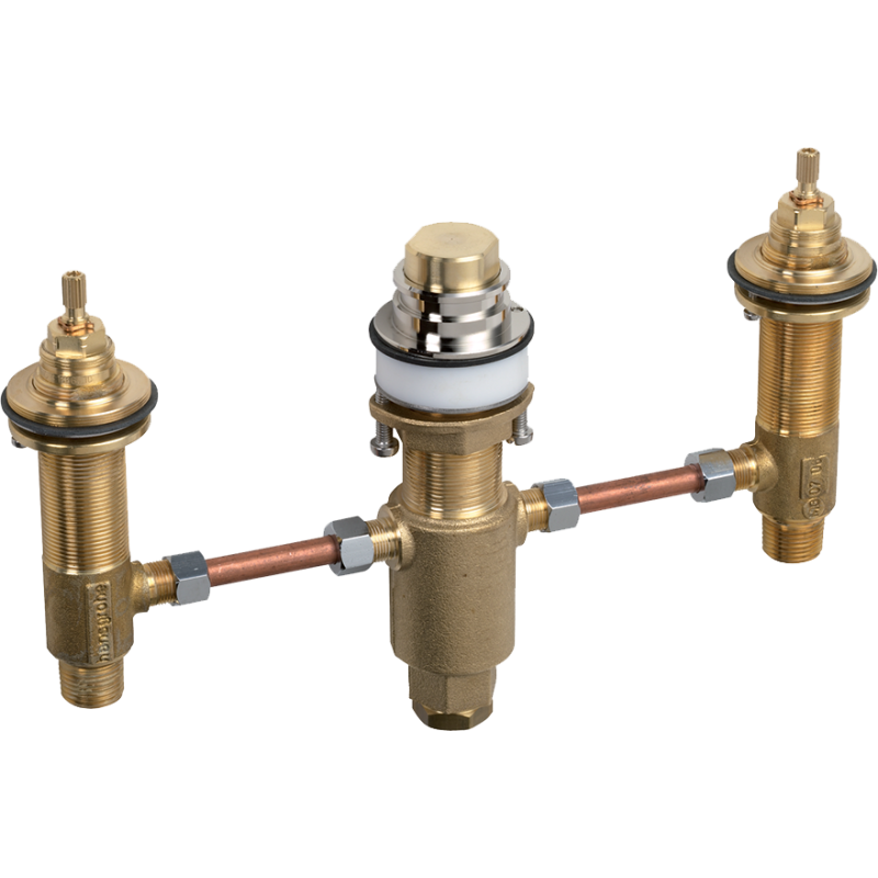 Zestaw podstawowy do 3-otworowej baterii na brzeg wanny AXOR 15484180