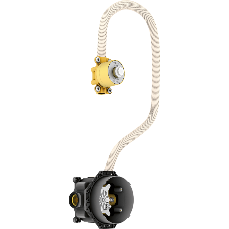 Zestaw podstawowy do elektronicznej baterii umywalkowej, podtynkowy, ścienny AXOR 16180180