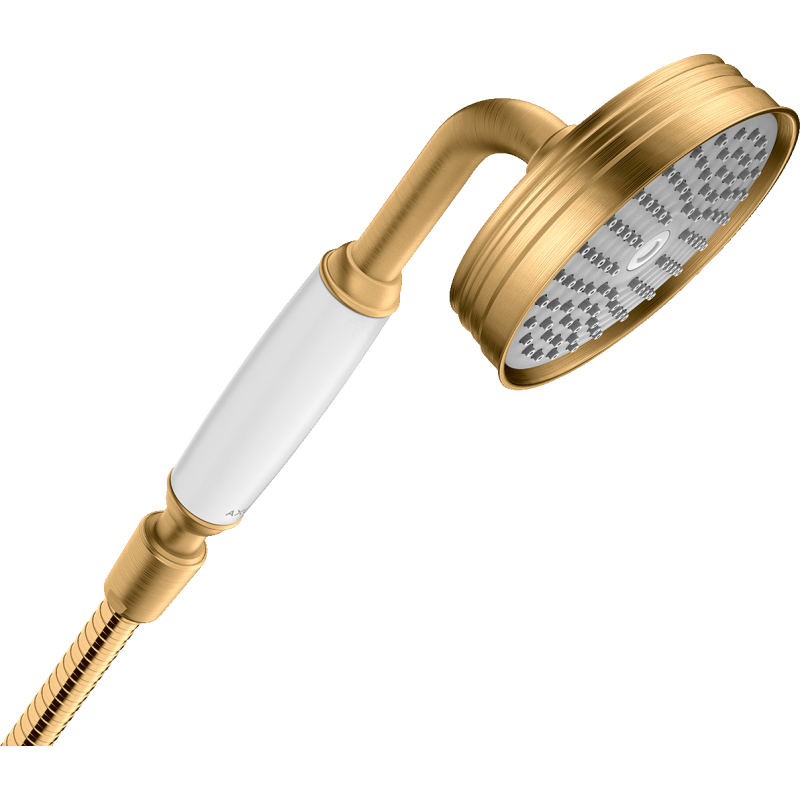 Główka prysznicowa 100 1jet Mosiądz Szczotkowany Montreux AXOR 16320950