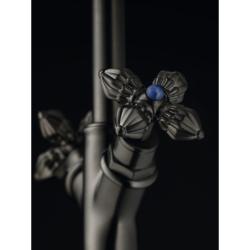 2-uchwyt. Bateria umyw. 210 z uchwytami krzyżowymi i niezamykanym kpl odpływowym Czarny Chrom brushed Montreux AXOR 16506340