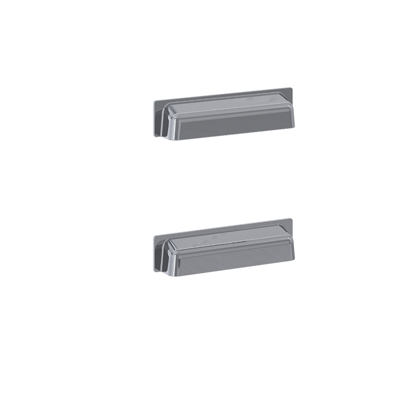 UCHWYT INGE CHROM 12 KOMPLET 2 SZT. (L-116/R-96) ELITA 167190 / RE120120070040