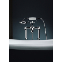 2-uchwytowa bateria wannowa z uchwytami jednoramiennymi, wolnostojąca Chrom Montreux AXOR 16553000