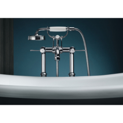 2-uchwytowa bateria wannowa z uchwytami jednoramiennymi, wolnostojąca Chrom Montreux AXOR 16553000