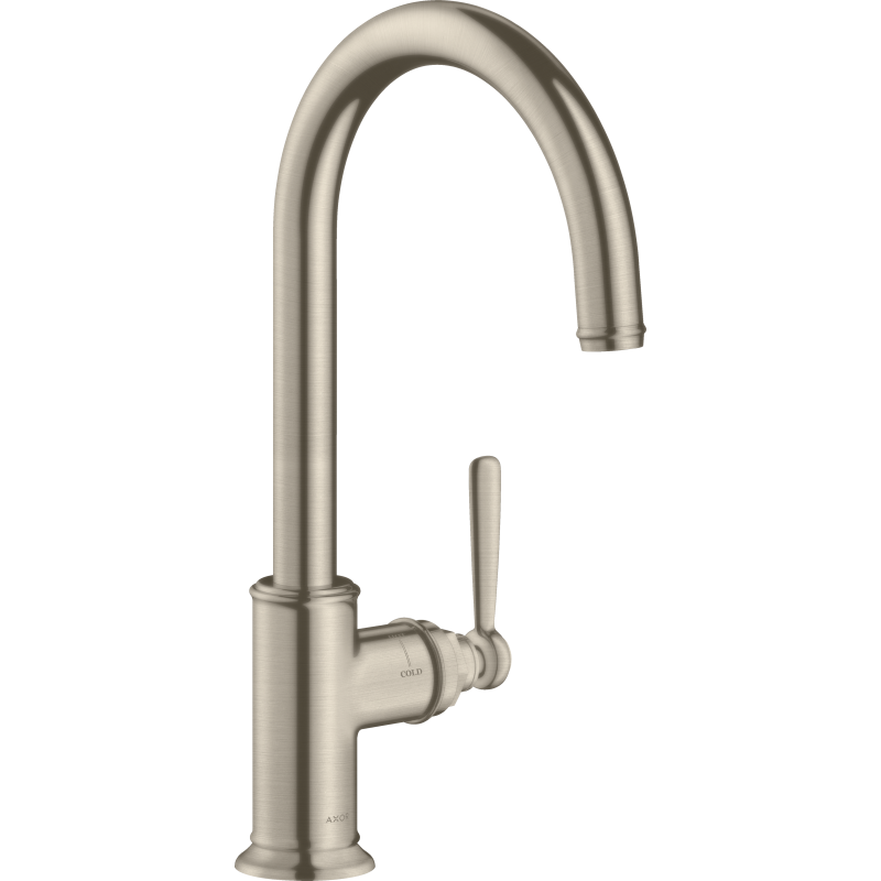 Jednouchwytowa bateria kuchenna 260 z obrotową wylewką Nikiel Szczotkowany Montreux AXOR 16580820