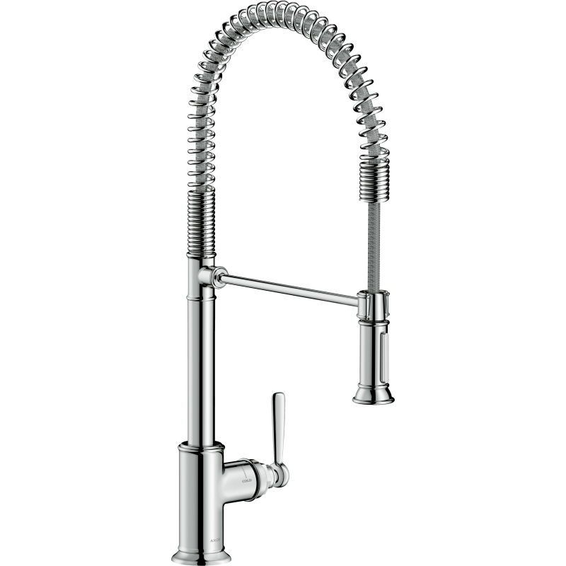 Jednouchwytowa bateria kuchenna 210 Semi-Pro EcoSmart Nikiel Szczotkowany Montreux AXOR 16585820
