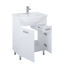 SZAFKA AMIGO RIO 65 2D 1S WHITE ELITA 166741