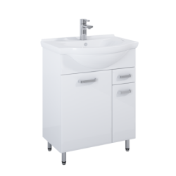 SZAFKA AMIGO RIO 65 2D 1S WHITE ELITA 166741