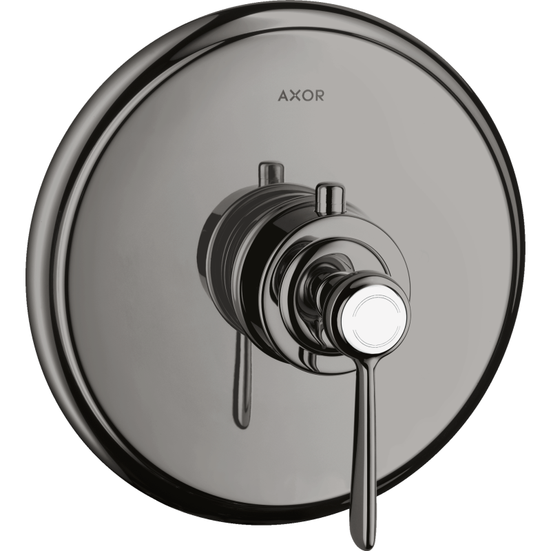 Bateria termostatyczna z uchwytem jednoramiennym, podtynkowa Czarny Chrom Polerowany Montreux AXOR 16823330